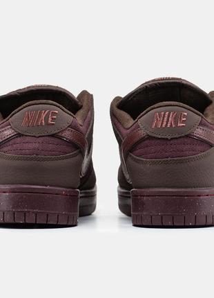 Чоловічі кросівки nike sb dunk low brown4 фото