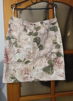 Спідничка джинс коттон