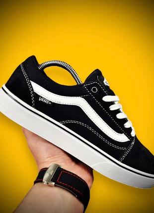 Чоловічі кросівки vans old skool black & white