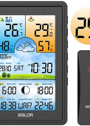 Метеостанция беспроводная baldr bd-906 (польша)