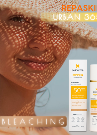 💥 новинка 💥 sesderma repaskin urban 365 bleaching spf50 депігментуючий сонцезахисний крем