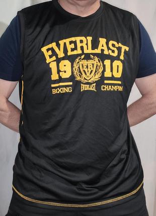 Спорт стильная фирменная майка майка everlast.2 хл