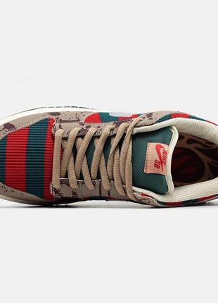 👟nike sb dunk low freddy krueger4 фото