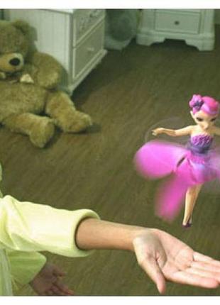 Летающая кукла фея flying fairy | игрушка для девочек3 фото