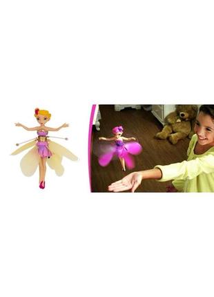 Летающая кукла фея flying fairy | игрушка для девочек4 фото