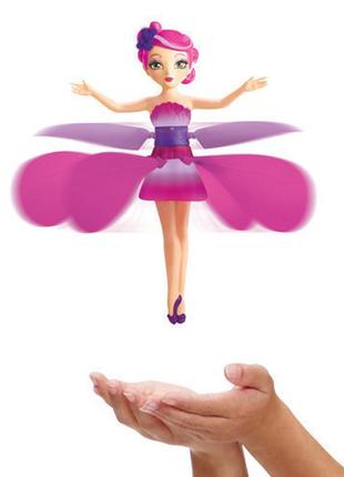 Летающая кукла фея flying fairy | игрушка для девочек8 фото