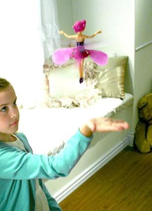 Летающая кукла фея flying fairy | игрушка для девочек2 фото