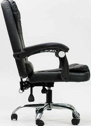 Крісло офісне diego чорне6 фото