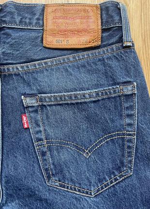 Джинсы levi's 501s размер w28 l 29/30