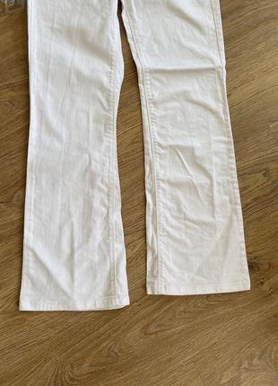 Білі прямі джинси oasis розмір 12r 38r2 фото