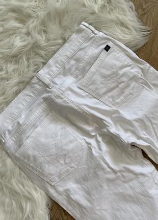 Білі прямі джинси oasis розмір 12r 38r8 фото
