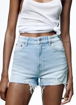 Шорти мом зара