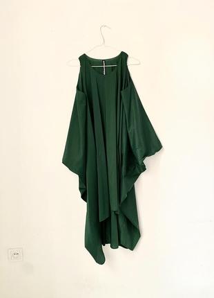 Асимметричное летнее платье