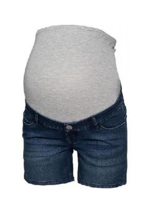 Джинсовые шорты для беременных1 фото