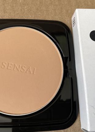 Sensai total finish tf203 natural beige компактна тональна крем-пудра 11g