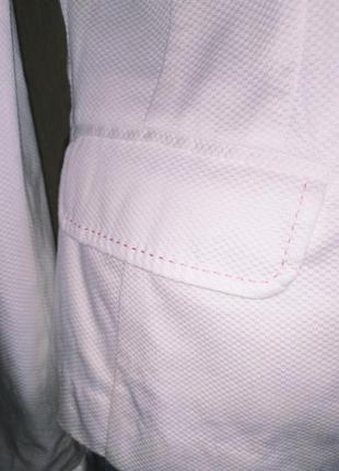 Tommy hilfiger фирменный белый пиджак4 фото