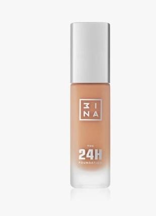 3ina the 24h foundation стійкий матуючий тональний крем
