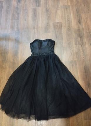 Сукня міді, вечірня