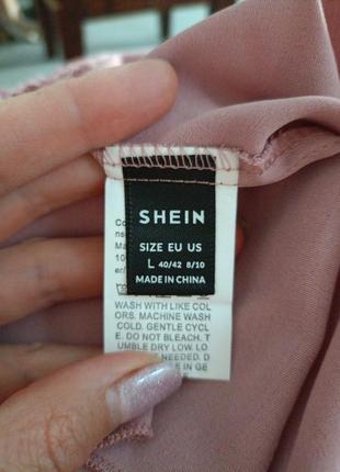 Блузка пристальная роза с баской3 фото