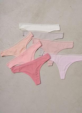 Набір жіночих стрінгів тижневок - 7 шт