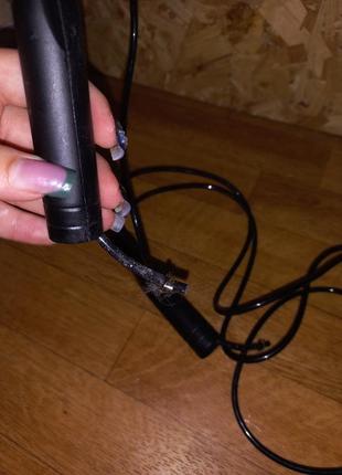 Скакалка атлетическая спортивная на подшипниках для фитнеса