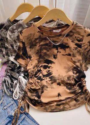 Футболка із завʼязками