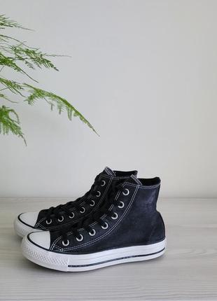 Кеди високі текстильні оригінал converse рр.37