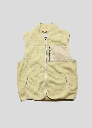 Foret teddy vest теплая флисовая жилетка в виде folk norse projeces