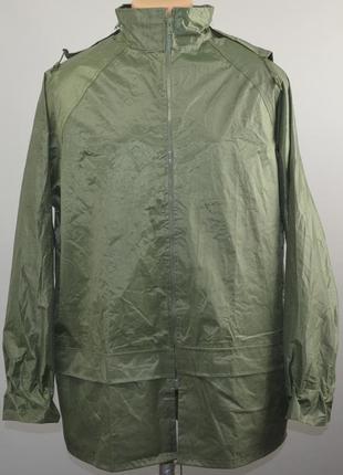 Непромокаемая, очень плотная куртка дождевик greenbay (xl) швы запаяны