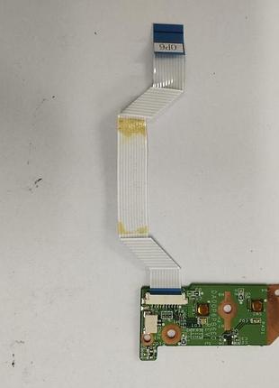 Кнопка включения для ноутбука hp g61 compaq presario cq61 cq71 da00p6pb6e0 rev: e б/у