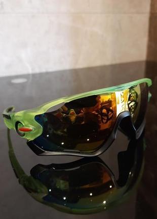 Окуляри спортивні oakley jawbreaker, ,flight jacket для вело, біг3 фото