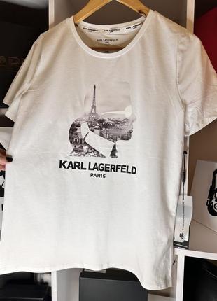 Футболка karl lagerfeld l, xl