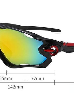 Окуляри спортивні oakley jawbreaker, ,flight jacket для вело, біг14 фото