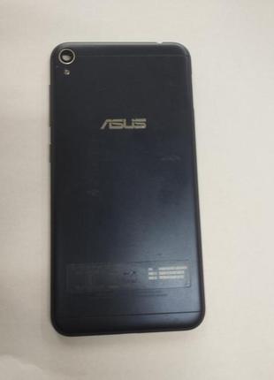 Задня кришка корпусу + скло камери для asus zb501kl zenfone live a007 синя, сервісний оригінал