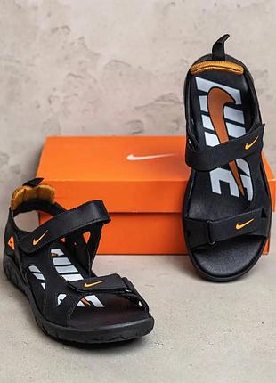 Мужские кожаные сандалии ns green р.40-45