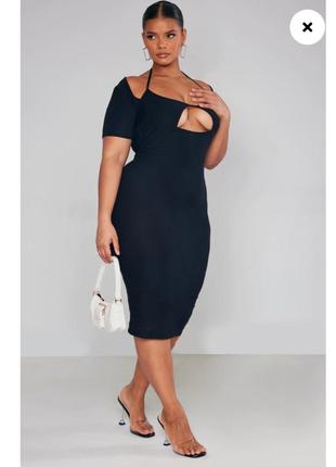 Сукня-футболка на plus size 😍3 фото