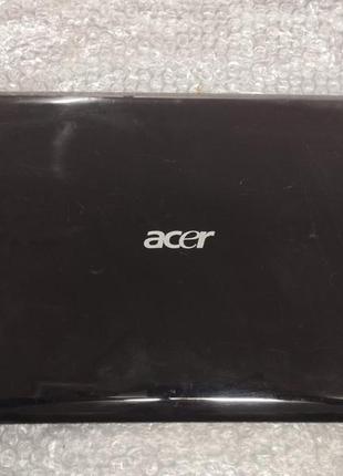 Кришка матриці корпуса для ноутбука acer aspire 5737z, 15.6", ap06g000g00, б/в. всі кріплення цілі. без пошкод
