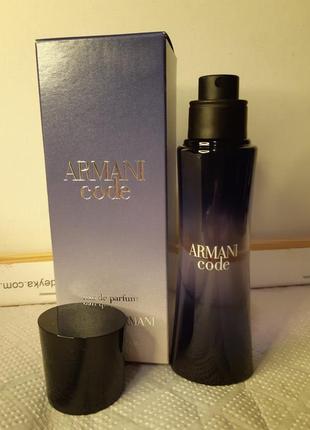 Armani code woman парфумована вода для жінок 30 мл