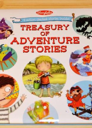 Treasury of adventure stories, дитяча книга англійською