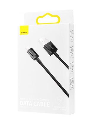 Кабель заряджання micro-usb baseus 1 метр чорний