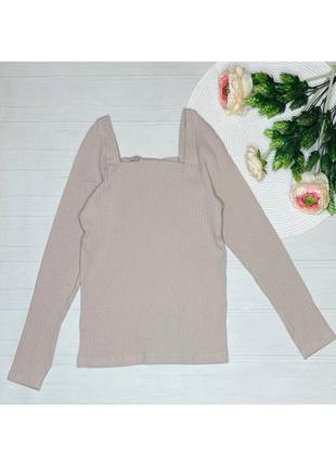 Реглан в рубчик для дівчаток 7313