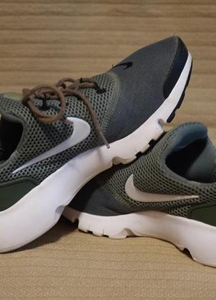 Легкі фірмові комбіновані кросівки кольору хакі nike presto fly gs 37 1/2 р