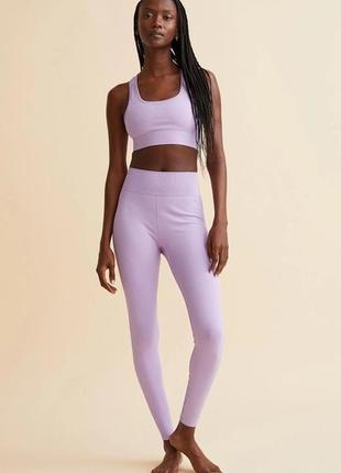 Леггинсы в рубчик h&amp;m