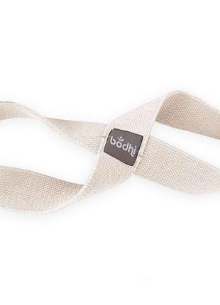 Ремень-петля для йоги ananta от bodhi размер m 40 см экрю