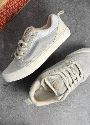 Vans knu skool white