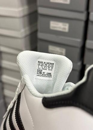 Adidas superstar 'white black'7 фото