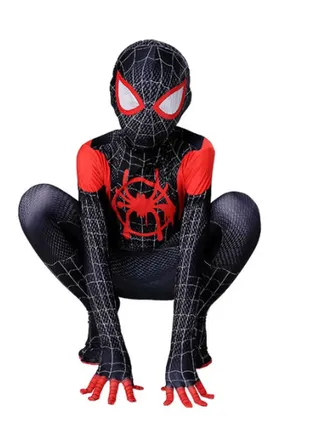 Карнавальный костюм косплей cosplay человек паук spiderman майлз моралес marvel halloween хэллоуин