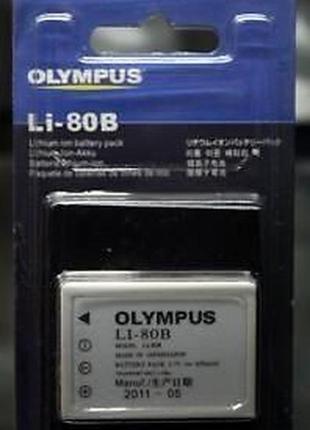 Акумулятор li-80b (np-900) для фотоапаратів olympus t-100, t-110, x-36