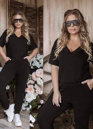 Sale! комбинезон-карандаш, джинс, белый, черный8 фото