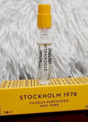 Vilhelm parfumerie stockholm 1978💥original пробник mini spray 2 мл в книжке цена за 1мл